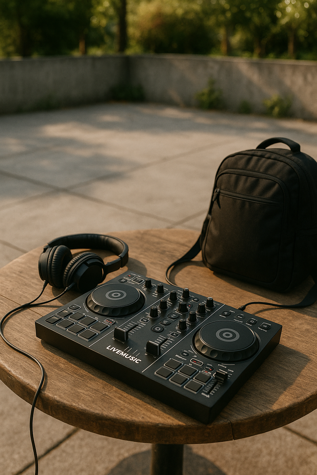 Pack Contrôleur DJ Compact LIVEMUSIC